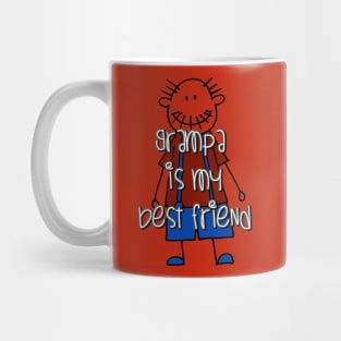 Grampa Is My Best Friend Mug